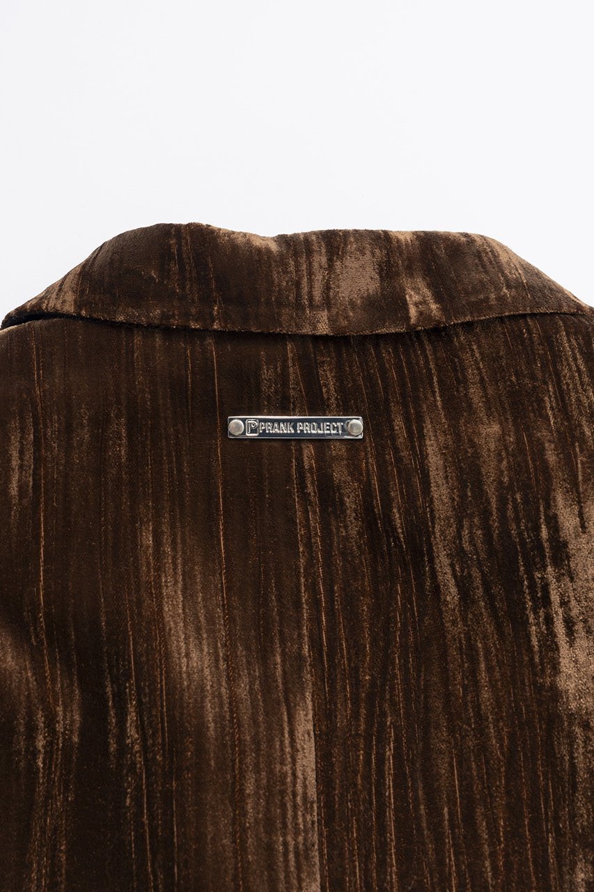 【プランク プロジェクト/PRANK PROJECT】のベルベットジャケット / Velvet Jacket 人気、トレンドファッション・服の通販 founy(ファニー) 　ファッション　Fashion　レディースファッション　Fashion for Women　アウター　Coat / Outerwear Collection　レディースジャケット・軽アウター　Jackets　クラシック　Classic, Timeless Style　ショルダー　Shoulder, Shoulder Strap　ジャケット　Jacket, Outerwear　スマート　Smart, Elegant　セットアップ　Set-Up, Coordinated Outfit　フィット　Fit, Slim Fit　フレア　Flare, Flared　ベルベット　Velvet, Velvety　リラックス　Relax, Relaxed Fit　ルーズ　Loose, Oversized　other-8|ID: prp329100004757859 ipo3291000000034422644