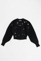 【プランク プロジェクト/PRANK PROJECT】のスパングルニット / Spangle Knit 人気、トレンドファッション・服の通販 founy(ファニー) ファッション Fashion レディースファッション Fashion for Women トップス・カットソー Cut & Sew Tops ニット Knit Tops & Sweaters カジュアルプルオーバー・ニットトップス Pullovers & Knit Tops / Casual Pullovers ストレッチ Stretch, Stretchy Fabric スパンコール Sequins, Sequin Embellishment フリンジ Fringe, Tassel 畦 Ribbed Knit thumbnail BLK(ブラック)|ID: prp329100004757861 ipo3291000000034422834