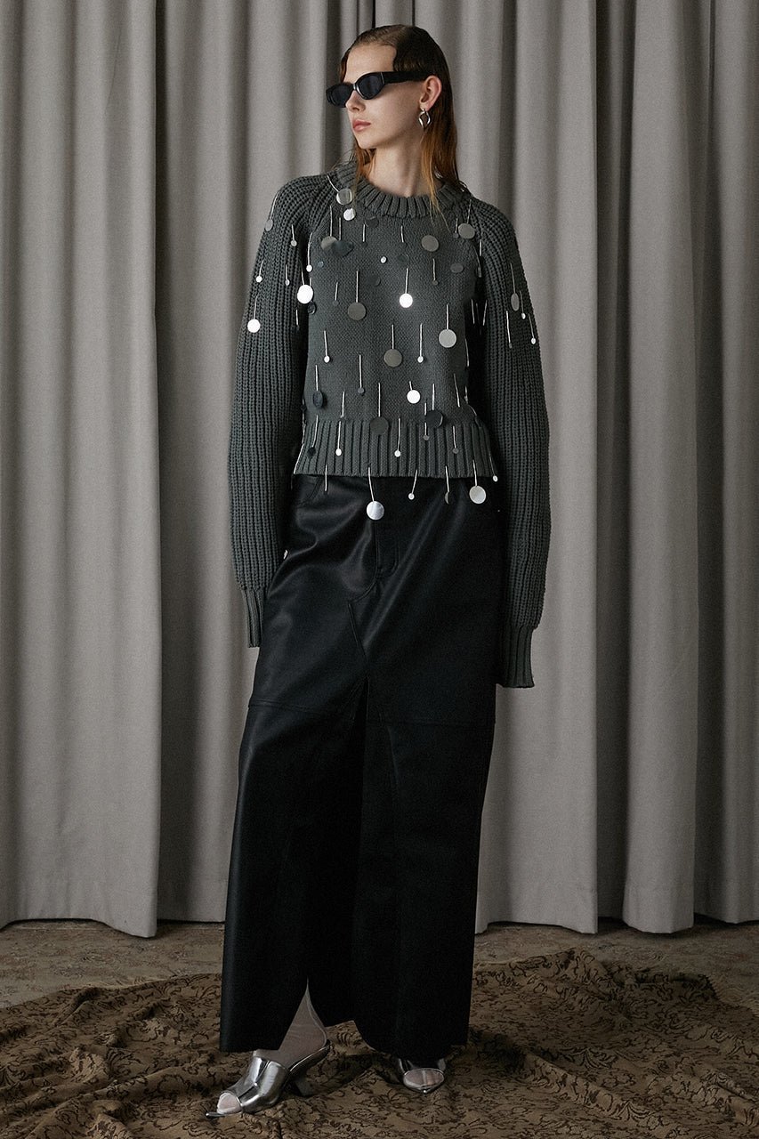 【プランク プロジェクト/PRANK PROJECT】のスパングルニット / Spangle Knit 人気、トレンドファッション・服の通販 founy(ファニー)  ファッション Fashion レディースファッション Fashion for Women トップス・カットソー Cut & Sew Tops ニット Knit Tops & Sweaters カジュアルプルオーバー・ニットトップス Pullovers & Knit Tops / Casual Pullovers ストレッチ Stretch, Stretchy Fabric スパンコール Sequins, Sequin Embellishment フリンジ Fringe, Tassel 畦 Ribbed Knit other-6|ID: prp329100004757861 ipo3291000000034422840