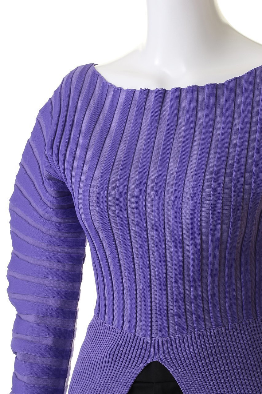 【プランク プロジェクト/PRANK PROJECT】のラウンドリブニット / Round Rib Knit 人気、トレンドファッション・服の通販 founy(ファニー)  ファッション Fashion レディースファッション Fashion for Women トップス・カットソー Cut & Sew Tops ニット Knit Tops & Sweaters カジュアルプルオーバー・ニットトップス Pullovers & Knit Tops / Casual Pullovers おすすめ Recommended / Our Picks スリット Slit, Slit Detail フロント Front, Front Design ラウンド Round, Round Neck other-5|ID: prp329100004757863 ipo3291000000034422915