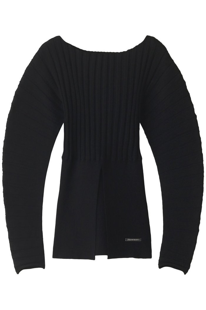 【プランク プロジェクト/PRANK PROJECT】のラウンドリブニット / Round Rib Knit インテリア・キッズ・メンズ・レディースファッション・服の通販 founy(ファニー) https://founy.com/ ファッション Fashion レディースファッション Fashion for Women トップス・カットソー Cut & Sew Tops ニット Knit Tops & Sweaters カジュアルプルオーバー・ニットトップス Pullovers & Knit Tops / Casual Pullovers おすすめ Recommended / Our Picks スリット Slit, Slit Detail フロント Front, Front Design ラウンド Round, Round Neck |ID: prp329100004757863 ipo3291000000035387576