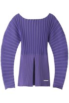 【プランク プロジェクト/PRANK PROJECT】のラウンドリブニット / Round Rib Knit PPL(パープル)|ID: prp329100004757863 ipo3291000000035837984