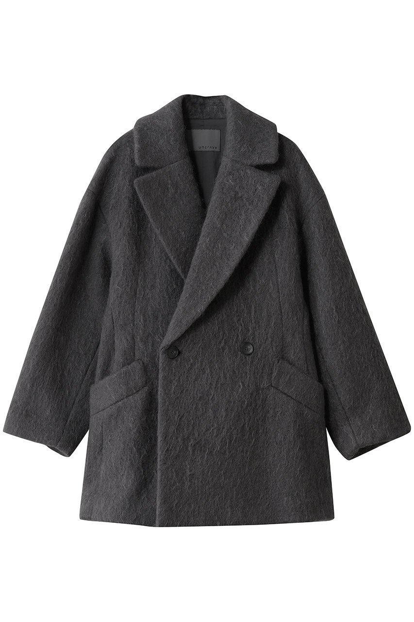 【アンクレイヴ/uncrave】のモヘアシャギー ジャコット インテリア・キッズ・メンズ・レディースファッション・服の通販 founy(ファニー) 　ファッション　Fashion　レディースファッション　Fashion for Women　アウター　Coat / Outerwear Collection　コート・ロングコート・ピーコート　Long Coats, Peacoats & More　トレンド　Trend, Trending Now　メタル　Metal, Metal Parts　ラグジュアリー　Luxury, Elegant　リュクス　Luxury, Elegant, High-End, Chic　ロング　Long, Long-Length　新作・新入荷　New Arrivals / New In　ビジネス 仕事 通勤　Business / Work / Commuting　スレート|ID: prp329100004758949 ipo3291000000034433601