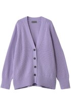 【アンクレイヴ/uncrave】のチャンキーニット カーディガン ラベンダー|ID: prp329100004758952 ipo3291000000034433633