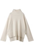 【アンクレイヴ/uncrave】のチャンキーニット プルオーバー 人気、トレンドファッション・服の通販 founy(ファニー) ファッション Fashion レディースファッション Fashion for Women トップス・カットソー Cut & Sew Tops ニット Knit Tops & Sweaters カジュアルプルオーバー・ニットトップス Pullovers & Knit Tops / Casual Pullovers スリット Slit, Slit Detail モックネック Mock Neck, Short Turtleneck 今季 This Season, Current Season |ID:prp329100004758953