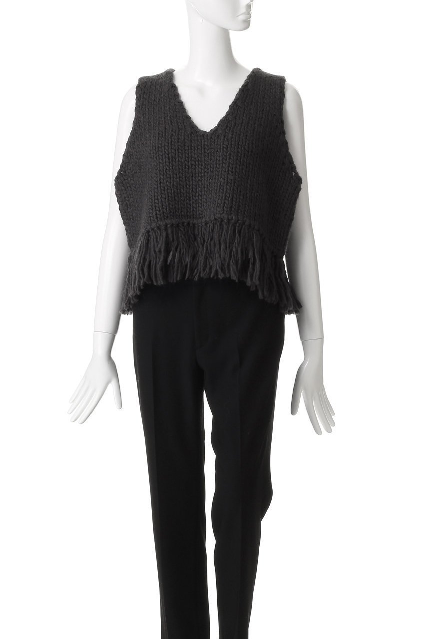 【アンクレイヴ/uncrave】のハンドニット ジレ 人気、トレンドファッション・服の通販 founy(ファニー) 　ファッション　Fashion　レディースファッション　Fashion for Women　トップス・カットソー　Cut & Sew Tops　ニット　Knit Tops & Sweaters　ベスト&ジレ / 重ね着スタイル　Vests & Gilets　カジュアルプルオーバー・ニットトップス　Pullovers & Knit Tops / Casual Pullovers　おすすめ　Recommended / Our Picks　インナー　Innerwear　タートル　Turtleneck, Turtle Collar　デコルテ　Décolleté, Neckline　ハンド　Hand, Handmade　フリンジ　Fringe, Tassel　新作・新入荷　New Arrivals / New In　other-2|ID: prp329100004758954 ipo3291000000034433656