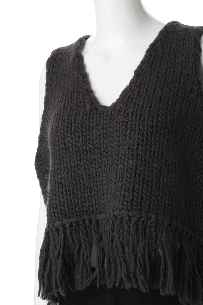 【アンクレイヴ/uncrave】のハンドニット ジレ 人気、トレンドファッション・服の通販 founy(ファニー) 　ファッション　Fashion　レディースファッション　Fashion for Women　トップス・カットソー　Cut & Sew Tops　ニット　Knit Tops & Sweaters　ベスト&ジレ / 重ね着スタイル　Vests & Gilets　カジュアルプルオーバー・ニットトップス　Pullovers & Knit Tops / Casual Pullovers　おすすめ　Recommended / Our Picks　インナー　Innerwear　タートル　Turtleneck, Turtle Collar　デコルテ　Décolleté, Neckline　ハンド　Hand, Handmade　フリンジ　Fringe, Tassel　新作・新入荷　New Arrivals / New In　other-5|ID: prp329100004758954 ipo3291000000034433659