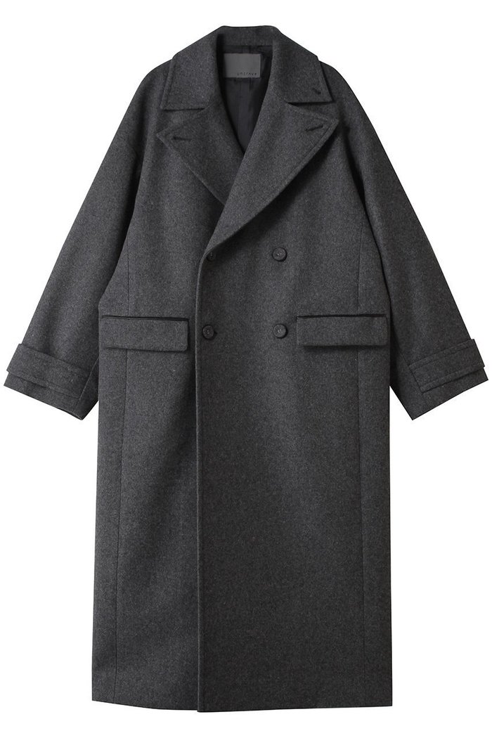 【アンクレイヴ/uncrave】のライトメルトン ロングチェスターコート インテリア・キッズ・メンズ・レディースファッション・服の通販 founy(ファニー) https://founy.com/ ファッション Fashion レディースファッション Fashion for Women アウター Coat / Outerwear Collection コート・ロングコート・ピーコート Long Coats, Peacoats & More チェスターコート・ロング丈アウター Chester Coats / Chesterfield Long Coats クラシカル Classical, Vintage-Inspired ビッグ Big, Oversized メルトン Melton, Heavy Wool ロング Long, Long-Length 定番 Standard, Basic Item |ID: prp329100004758956 ipo3291000000036244480
