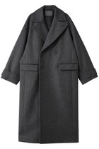 【アンクレイヴ/uncrave】のライトメルトン ロングチェスターコート チャコール|ID: prp329100004758956 ipo3291000000036244482
