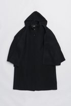 【メゾンスペシャル/MAISON SPECIAL】のHood Muffler Coat/フードマフラーコート BLK(ブラック)|ID: prp329100004758957 ipo3291000000034433682