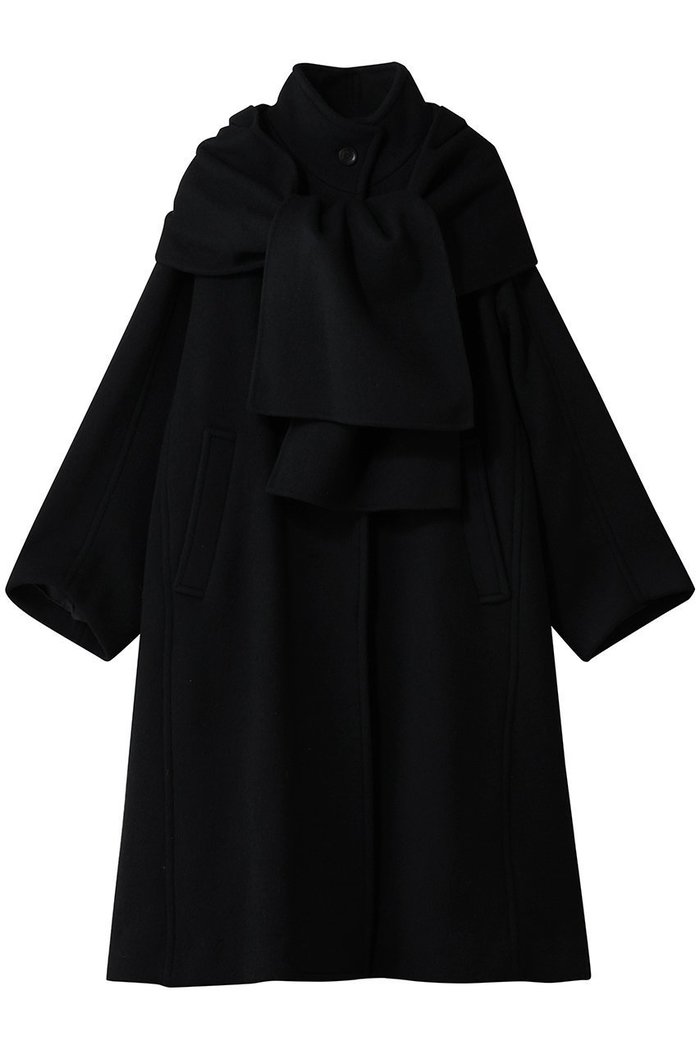 【メゾンスペシャル/MAISON SPECIAL】のHood Muffler Coat/フードマフラーコート インテリア・キッズ・メンズ・レディースファッション・服の通販 founy(ファニー) https://founy.com/ ファッション Fashion レディースファッション Fashion for Women アウター Coat / Outerwear Collection コート・ロングコート・ピーコート Long Coats, Peacoats & More マフラー・スヌード / 冬小物の定番 Scarves & Mufflers インナー Innerwear マフラー Scarf, Muffler メルトン Melton, Heavy Wool リラックス Relax, Relaxed Fit ロング Long, Long-Length |ID: prp329100004758957 ipo3291000000036042419