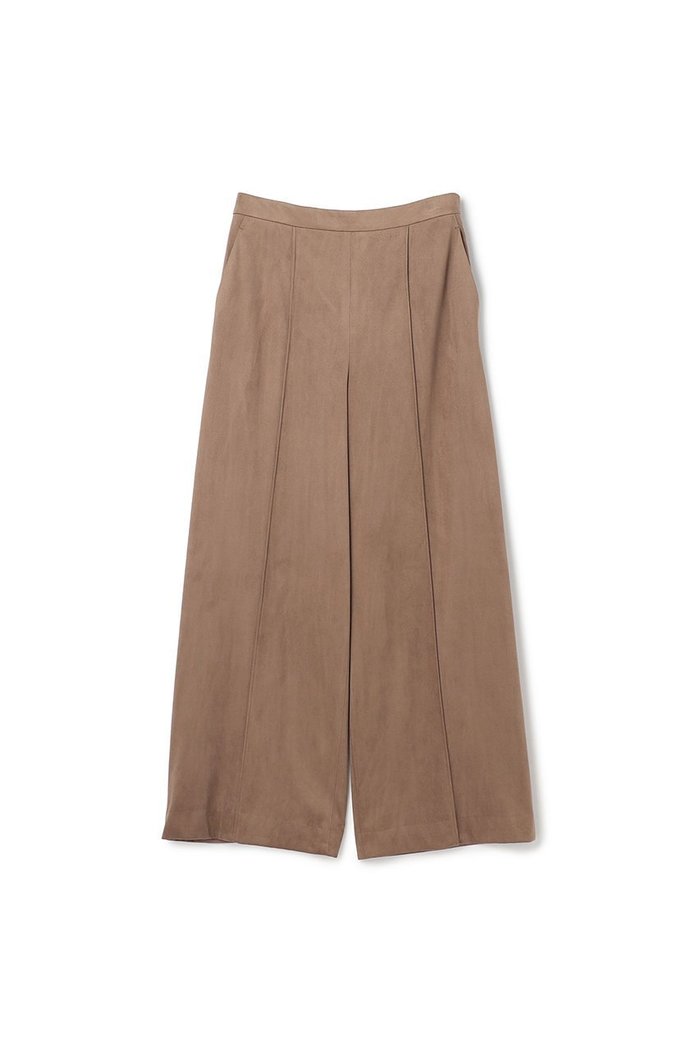 【アンクレイヴ/uncrave】のスエード ストレートパンツ インテリア・キッズ・メンズ・レディースファッション・服の通販 founy(ファニー) https://founy.com/ ファッション Fashion レディースファッション Fashion for Women パンツ Pants & Trousers イタリア Italy コーティング Coating, Coated Finish ストレート Straight, Straight Cut センター Center, Center Line ワイド Wide, Wide Fit 新作・新入荷 New Arrivals / New In |ID: prp329100004758963 ipo3291000000034433696
