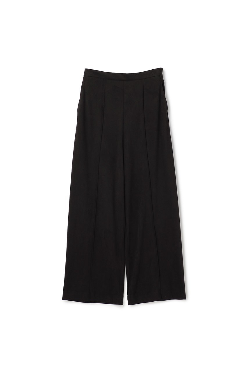 【アンクレイヴ/uncrave】のスエード ストレートパンツ インテリア・キッズ・メンズ・レディースファッション・服の通販 founy(ファニー)  ファッション Fashion レディースファッション Fashion for Women パンツ Pants & Trousers イタリア Italy コーティング Coating, Coated Finish ストレート Straight, Straight Cut センター Center, Center Line ワイド Wide, Wide Fit 新作・新入荷 New Arrivals / New In ブラック|ID: prp329100004758963 ipo3291000000034433698