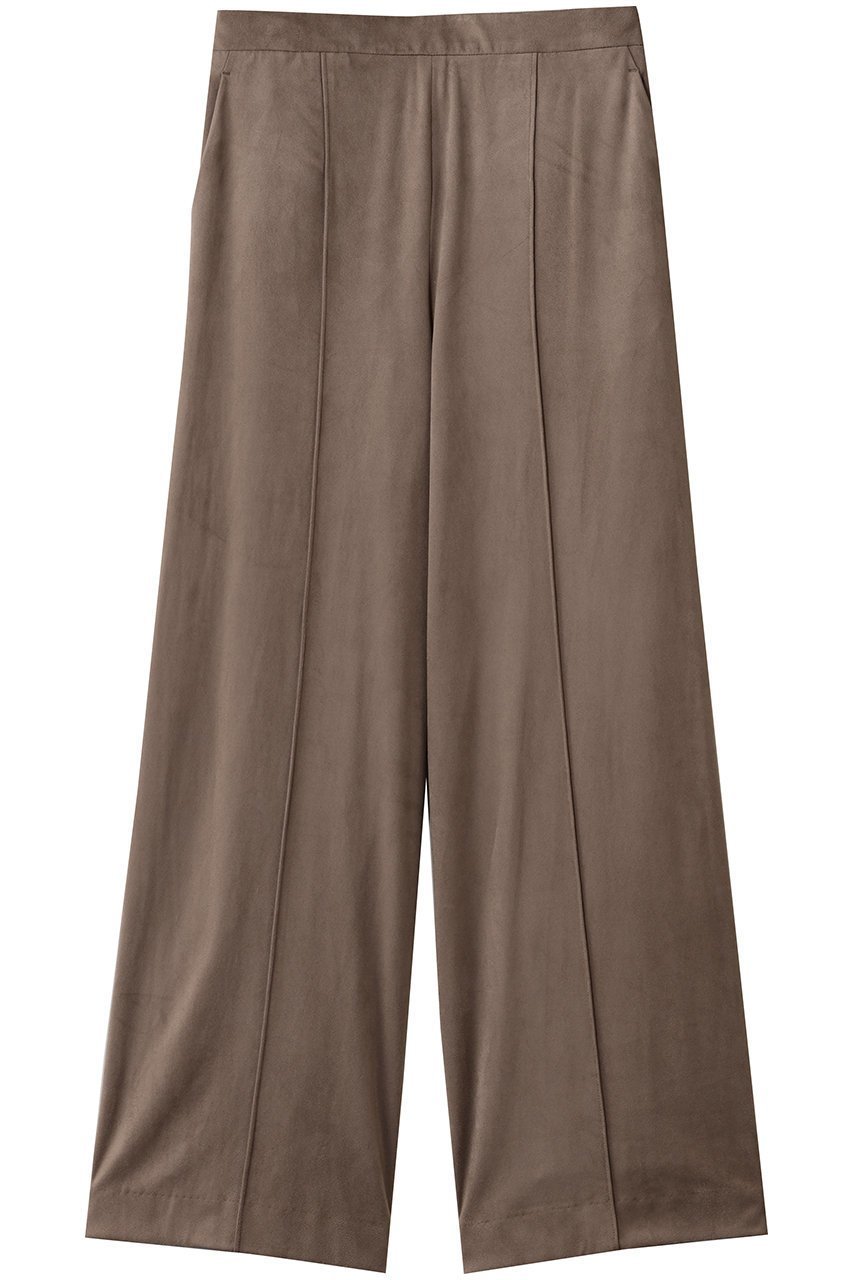 【アンクレイヴ/uncrave】のスエード ストレートパンツ インテリア・キッズ・メンズ・レディースファッション・服の通販 founy(ファニー) ファッション Fashion レディースファッション Fashion for Women パンツ Pants & Trousers イタリア Italy コーティング Coating, Coated Finish ストレート Straight, Straight Cut センター Center, Center Line ワイド Wide, Wide Fit トープ|ID: prp329100004758963 ipo3291000000035872268