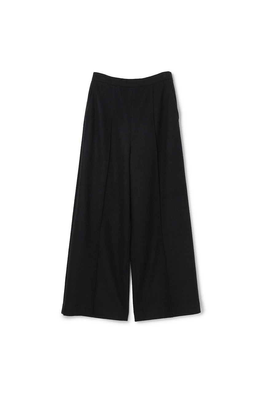 【アンクレイヴ/uncrave】のコンプレストウール ストレートパンツ インテリア・キッズ・メンズ・レディースファッション・服の通販 founy(ファニー)  ファッション Fashion レディースファッション Fashion for Women パンツ Pants & Trousers カットソー Cut and Sewn Top ストレート Straight, Straight Cut センター Center, Center Line ワイド Wide, Wide Fit 新作・新入荷 New Arrivals / New In ブラック|ID: prp329100004758966 ipo3291000000034433718