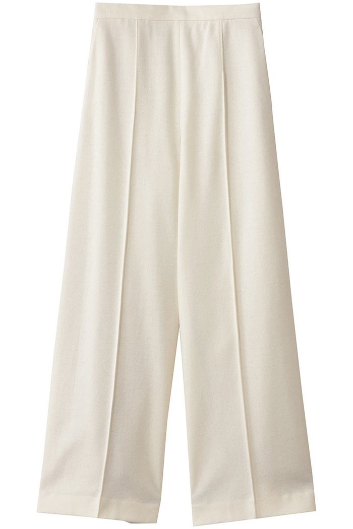 【アンクレイヴ/uncrave】のコンプレストウール ストレートパンツ インテリア・キッズ・メンズ・レディースファッション・服の通販 founy(ファニー) https://founy.com/ ファッション Fashion レディースファッション Fashion for Women パンツ Pants & Trousers カットソー Cut and Sewn Top ストレート Straight, Straight Cut センター Center, Center Line ワイド Wide, Wide Fit |ID: prp329100004758966 ipo3291000000036244550