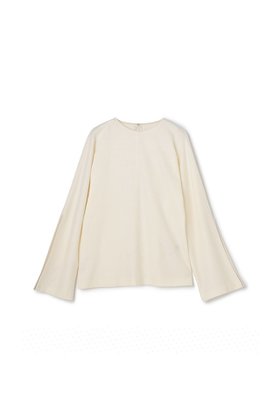 【アンクレイヴ/uncrave】 【11/3 12:00販売開始】コンプレストウール ドルマントップス人気、トレンドファッション・服の通販 founy(ファニー) ファッション Fashion レディースファッション Fashion for Women トップス・カットソー Cut & Sew Tops シャツ・ブラウス・オフィスカジュアル Elegant Blouses & Button-Ups カットソー Cut and Sewn Top シェイプ Shape, Slim Fit スリット Slit, Slit Detail スリーブ Sleeve, Long Sleeve / Short Sleeve バランス Balance, Style Balance フレア Flare, Flared ロング Long, Long-Length |ID:prp329100004758967