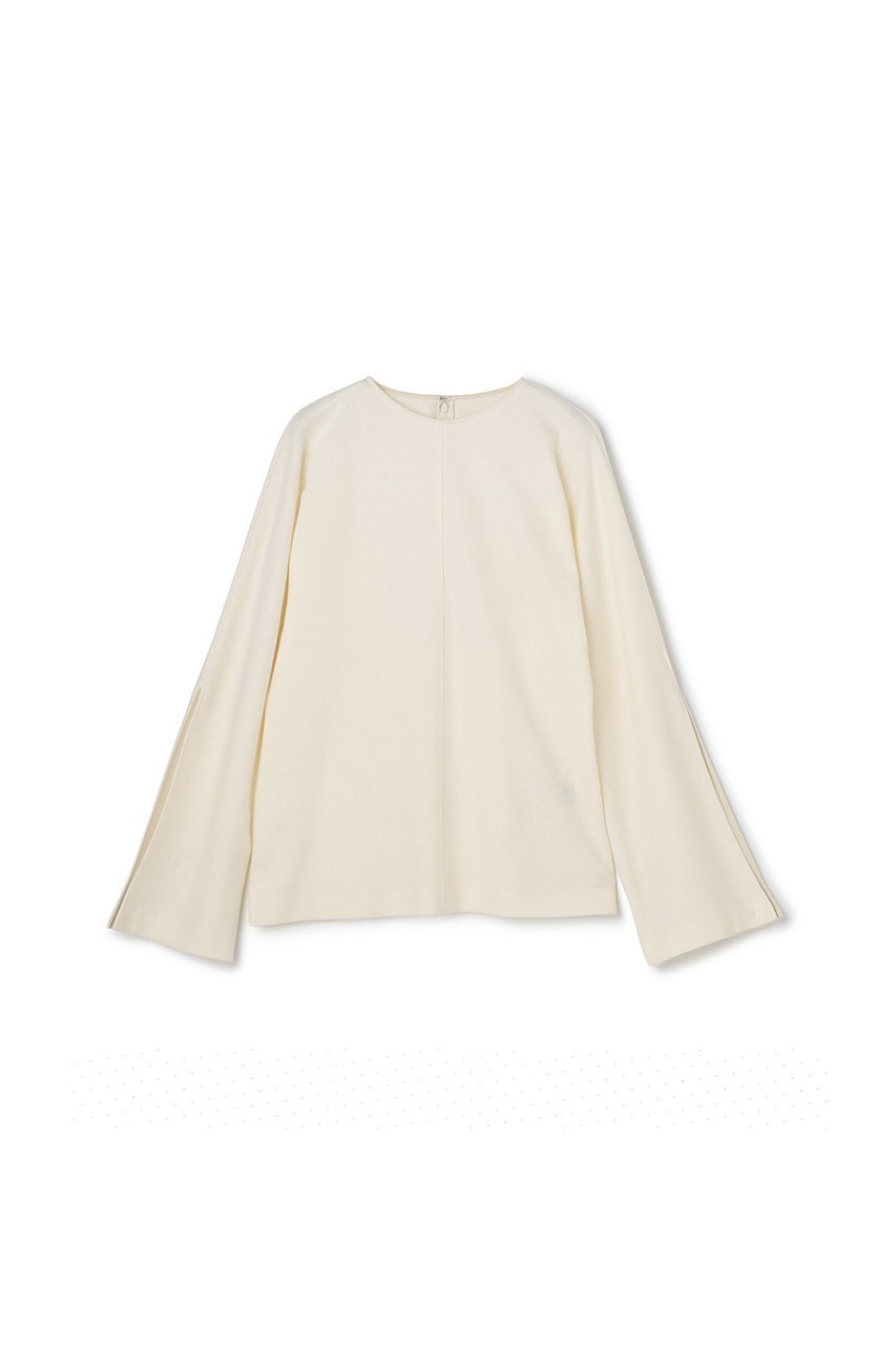 【アンクレイヴ/uncrave】のコンプレストウール ドルマントップス インテリア・キッズ・メンズ・レディースファッション・服の通販 founy(ファニー)  ファッション Fashion レディースファッション Fashion for Women トップス・カットソー Cut & Sew Tops シャツ・ブラウス・オフィスカジュアル Elegant Blouses & Button-Ups カットソー Cut and Sewn Top シェイプ Shape, Slim Fit スリット Slit, Slit Detail スリーブ Sleeve, Long Sleeve / Short Sleeve バランス Balance, Style Balance フレア Flare, Flared ロング Long, Long-Length 新作・新入荷 New Arrivals / New In オフ|ID: prp329100004758967 ipo3291000000034433721