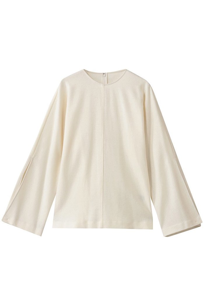 【アンクレイヴ/uncrave】のコンプレストウール ドルマントップス インテリア・キッズ・メンズ・レディースファッション・服の通販 founy(ファニー) https://founy.com/ ファッション Fashion レディースファッション Fashion for Women トップス・カットソー Cut & Sew Tops シャツ・ブラウス・オフィスカジュアル Elegant Blouses & Button-Ups カットソー Cut and Sewn Top シェイプ Shape, Slim Fit スリット Slit, Slit Detail スリーブ Sleeve, Long Sleeve / Short Sleeve バランス Balance, Style Balance フレア Flare, Flared ロング Long, Long-Length |ID: prp329100004758967 ipo3291000000035872279