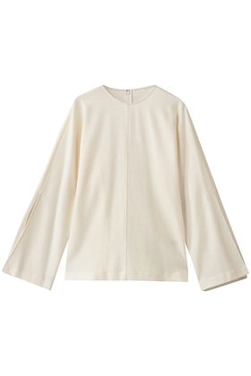 【アンクレイヴ/uncrave】 コンプレストウール ドルマントップス人気、トレンドファッション・服の通販 founy(ファニー) ファッション Fashion レディースファッション Fashion for Women トップス・カットソー Cut & Sew Tops シャツ・ブラウス・オフィスカジュアル Elegant Blouses & Button-Ups カットソー Cut and Sewn Top シェイプ Shape, Slim Fit スリット Slit, Slit Detail スリーブ Sleeve, Long Sleeve / Short Sleeve バランス Balance, Style Balance フレア Flare, Flared ロング Long, Long-Length |ID:prp329100004758967