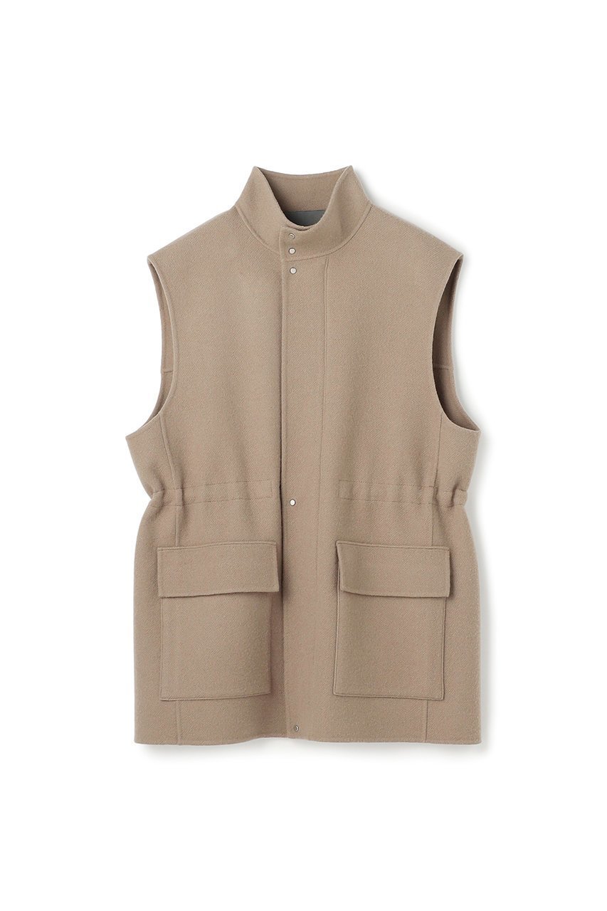 【アンクレイヴ/uncrave】のメルトンリバー ミリタリージレ インテリア・キッズ・メンズ・レディースファッション・服の通販 founy(ファニー) 　ファッション　Fashion　レディースファッション　Fashion for Women　アウター　Coat / Outerwear Collection　レディースジャケット・軽アウター　Jackets　ジャケット　Jacket, Outerwear　ベスト　Vest, Waistcoat　ポケット　Pocket, Pocket Detail　メルトン　Melton, Heavy Wool　エレガント 上品　Elegant　新作・新入荷　New Arrivals / New In　トープ|ID: prp329100004758970 ipo3291000000034433741