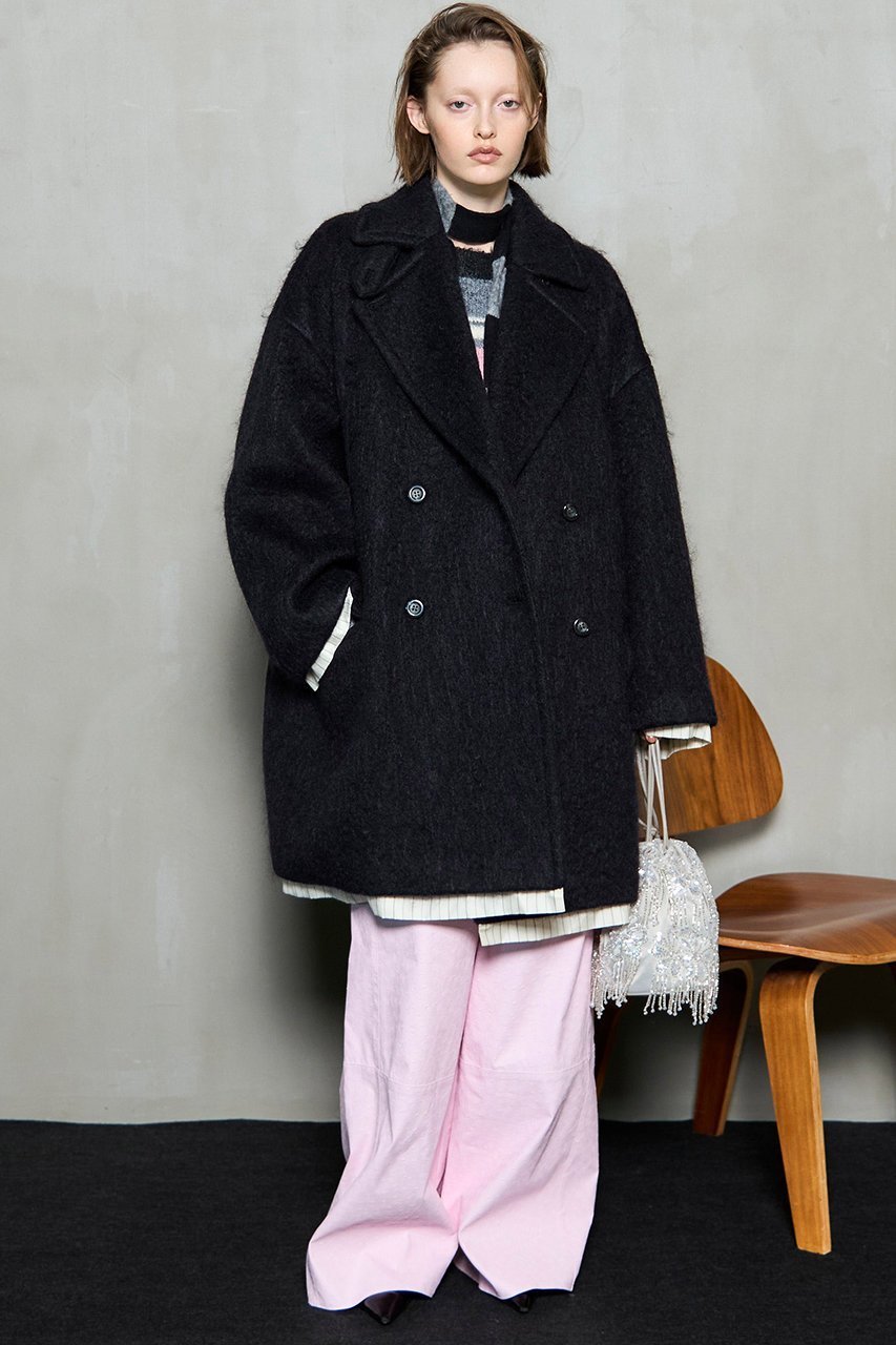 【メゾンスペシャル/MAISON SPECIAL】のMohair Shaggy Coat/モヘヤシャギーコート 人気、トレンドファッション・服の通販 founy(ファニー)  ファッション Fashion レディースファッション Fashion for Women アウター Coat / Outerwear Collection コート・ロングコート・ピーコート Long Coats, Peacoats & More イタリア Italy キュプラ Cupro, Eco Fabric ダブル Double, Double-Breasted バランス Balance, Style Balance ベビー Baby, Babywear ミドル Middle Length, Mid Height ロング Long, Long-Length 新作・新入荷 New Arrivals / New In other-2|ID: prp329100004758971 ipo3291000000034433754