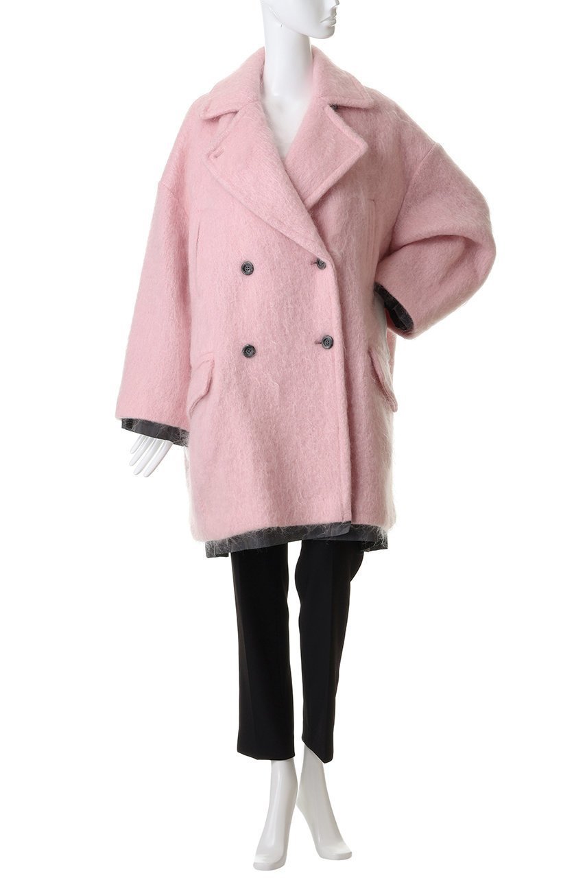 【メゾンスペシャル/MAISON SPECIAL】のMohair Shaggy Coat/モヘヤシャギーコート 人気、トレンドファッション・服の通販 founy(ファニー) ファッション Fashion レディースファッション Fashion for Women アウター Coat / Outerwear Collection コート・ロングコート・ピーコート Long Coats, Peacoats & More イタリア Italy キュプラ Cupro, Eco Fabric ダブル Double, Double-Breasted バランス Balance, Style Balance ベビー Baby, Babywear ミドル Middle Length, Mid Height ロング Long, Long-Length other-2|ID: prp329100004758971 ipo3291000000034525987