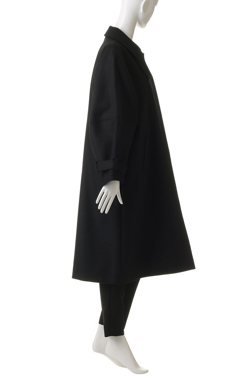 【メゾンスペシャル/MAISON SPECIAL】のClear Melton Balmacaan Coat/クリアメルトンステンカラーコート 人気、トレンドファッション・服の通販 founy(ファニー) 　ファッション　Fashion　レディースファッション　Fashion for Women　アウター　Coat / Outerwear Collection　コート・ロングコート・ピーコート　Long Coats, Peacoats & More　スニーカー　Sneakers, Trainers　ドレス　Dress, One-Piece　バランス　Balance, Style Balance　フロント　Front, Front Design　リラックス　Relax, Relaxed Fit　ロング　Long, Long-Length　other-3|ID: prp329100004758972 ipo3291000000036169020