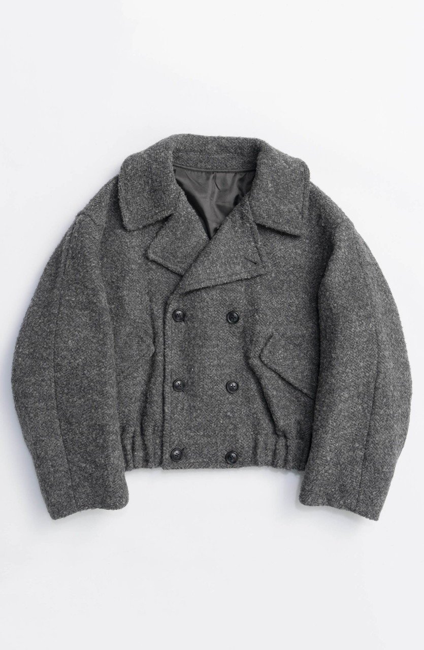 【メゾンスペシャル/MAISON SPECIAL】のTrench Blouson/トレンチブルゾン インテリア・キッズ・メンズ・レディースファッション・服の通販 founy(ファニー) 　ファッション　Fashion　レディースファッション　Fashion for Women　アウター　Coat / Outerwear Collection　レディースジャケット・軽アウター　Jackets　ブルゾンジャケット・スポーティアウター　Blouson Jackets　クラシカル　Classical, Vintage-Inspired　ショート　Short, Short Length　ジャケット　Jacket, Outerwear　スリーブ　Sleeve, Long Sleeve / Short Sleeve　トレンチ　Trench, Trench Coat　ブルゾン　Blouson, Bomber Jacket　防寒　Cold Protection, Winter-Ready　ループ　Loop, Loop Knit　冬　Winter / This Winter　新作・新入荷　New Arrivals / New In　GRY(グレー)|ID: prp329100004758973 ipo3291000000034433763