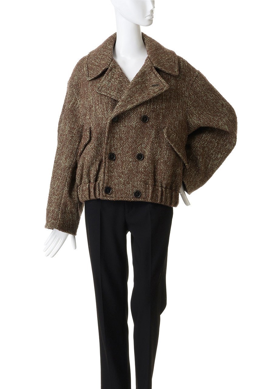 【メゾンスペシャル/MAISON SPECIAL】のTrench Blouson/トレンチブルゾン 人気、トレンドファッション・服の通販 founy(ファニー) ファッション Fashion レディースファッション Fashion for Women アウター Coat / Outerwear Collection レディースジャケット・軽アウター Jackets ブルゾンジャケット・スポーティアウター Blouson Jackets クラシカル Classical, Vintage-Inspired ショート Short, Short Length ジャケット Jacket, Outerwear スリーブ Sleeve, Long Sleeve / Short Sleeve トレンチ Trench, Trench Coat ブルゾン Blouson, Bomber Jacket 防寒 Cold Protection, Winter-Ready ループ Loop, Loop Knit 冬 Winter / This Winter other-2|ID: prp329100004758973 ipo3291000000034555256