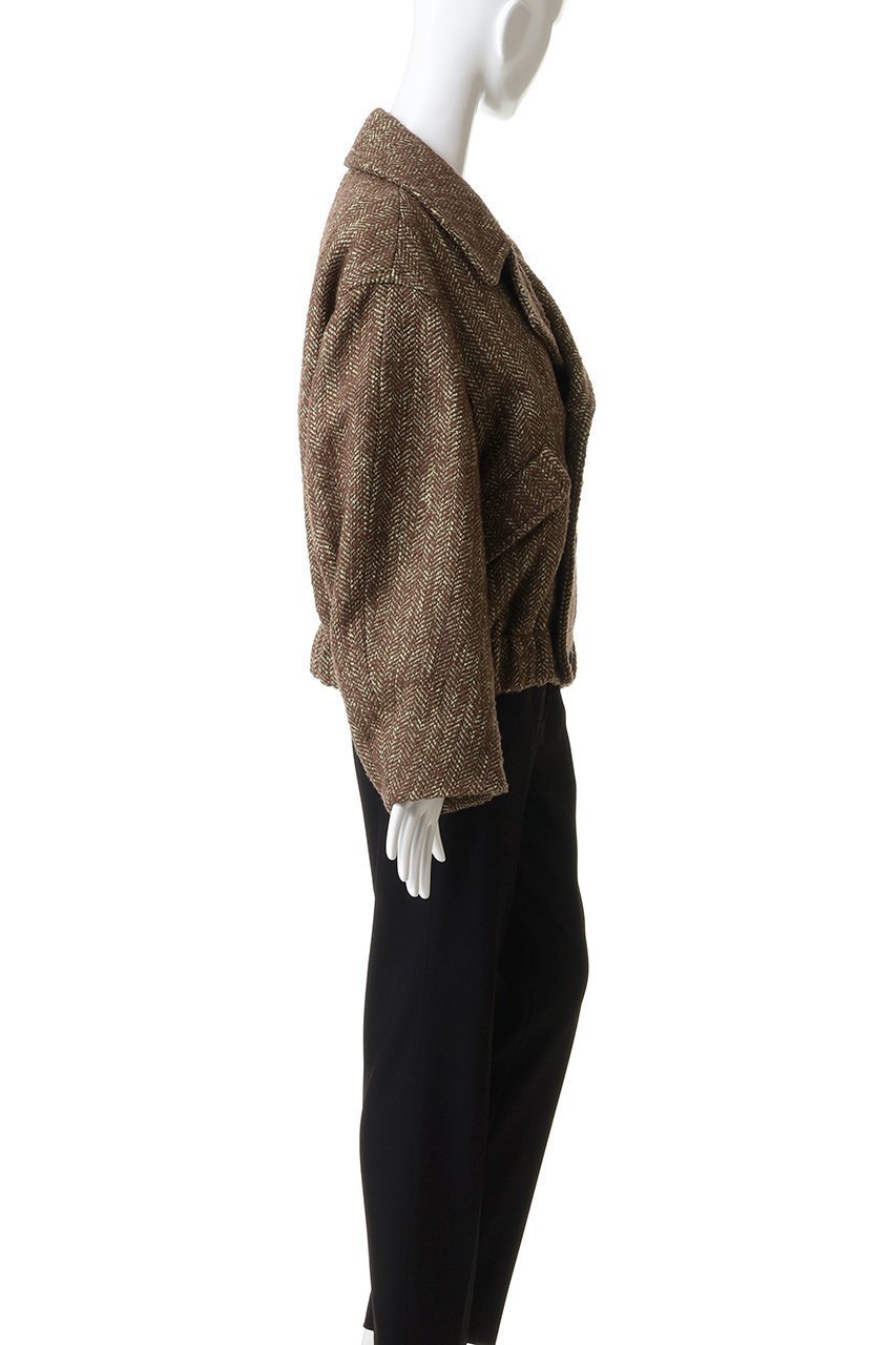 【メゾンスペシャル/MAISON SPECIAL】のTrench Blouson/トレンチブルゾン 人気、トレンドファッション・服の通販 founy(ファニー) ファッション Fashion レディースファッション Fashion for Women アウター Coat / Outerwear Collection レディースジャケット・軽アウター Jackets ブルゾンジャケット・スポーティアウター Blouson Jackets クラシカル Classical, Vintage-Inspired ショート Short, Short Length ジャケット Jacket, Outerwear スリーブ Sleeve, Long Sleeve / Short Sleeve トレンチ Trench, Trench Coat ブルゾン Blouson, Bomber Jacket 防寒 Cold Protection, Winter-Ready ループ Loop, Loop Knit 冬 Winter / This Winter other-3|ID: prp329100004758973 ipo3291000000034555257