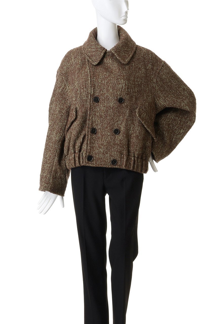 【メゾンスペシャル/MAISON SPECIAL】のTrench Blouson/トレンチブルゾン 人気、トレンドファッション・服の通販 founy(ファニー) ファッション Fashion レディースファッション Fashion for Women アウター Coat / Outerwear Collection レディースジャケット・軽アウター Jackets ブルゾンジャケット・スポーティアウター Blouson Jackets クラシカル Classical, Vintage-Inspired ショート Short, Short Length ジャケット Jacket, Outerwear スリーブ Sleeve, Long Sleeve / Short Sleeve トレンチ Trench, Trench Coat ブルゾン Blouson, Bomber Jacket 防寒 Cold Protection, Winter-Ready ループ Loop, Loop Knit 冬 Winter / This Winter other-7|ID: prp329100004758973 ipo3291000000034555261