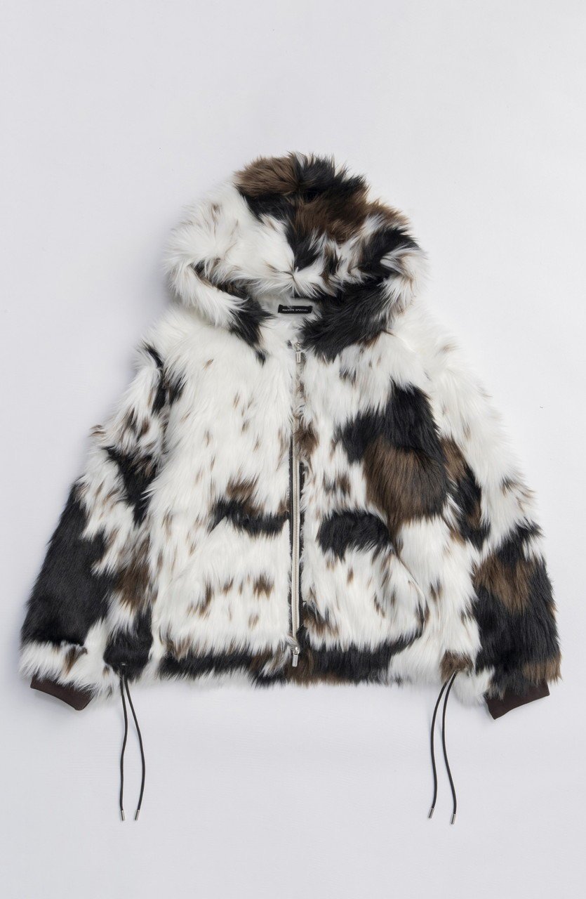 【メゾンスペシャル/MAISON SPECIAL】のFur Hoodie/ファーフーディ インテリア・キッズ・メンズ・レディースファッション・服の通販 founy(ファニー) 　ファッション　Fashion　レディースファッション　Fashion for Women　アウター　Coat / Outerwear Collection　レディースジャケット・軽アウター　Jackets　ブルゾンジャケット・スポーティアウター　Blouson Jackets　クール　Cool, Chic　ショート　Short, Short Length　ジャケット　Jacket, Outerwear　フェイクファー　Faux Fur, Imitation Fur　ブルゾン　Blouson, Bomber Jacket　ラグジュアリー　Luxury, Elegant　リブニット　Rib Knit, Ribbed Knit　新作・新入荷　New Arrivals / New In　MLT1(マルチカラー)|ID: prp329100004758974 ipo3291000000034433770
