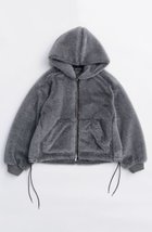 【メゾンスペシャル/MAISON SPECIAL】のFur Hoodie/ファーフーディ C.GRY(チャコールグレー)|ID: prp329100004758974 ipo3291000000034433771