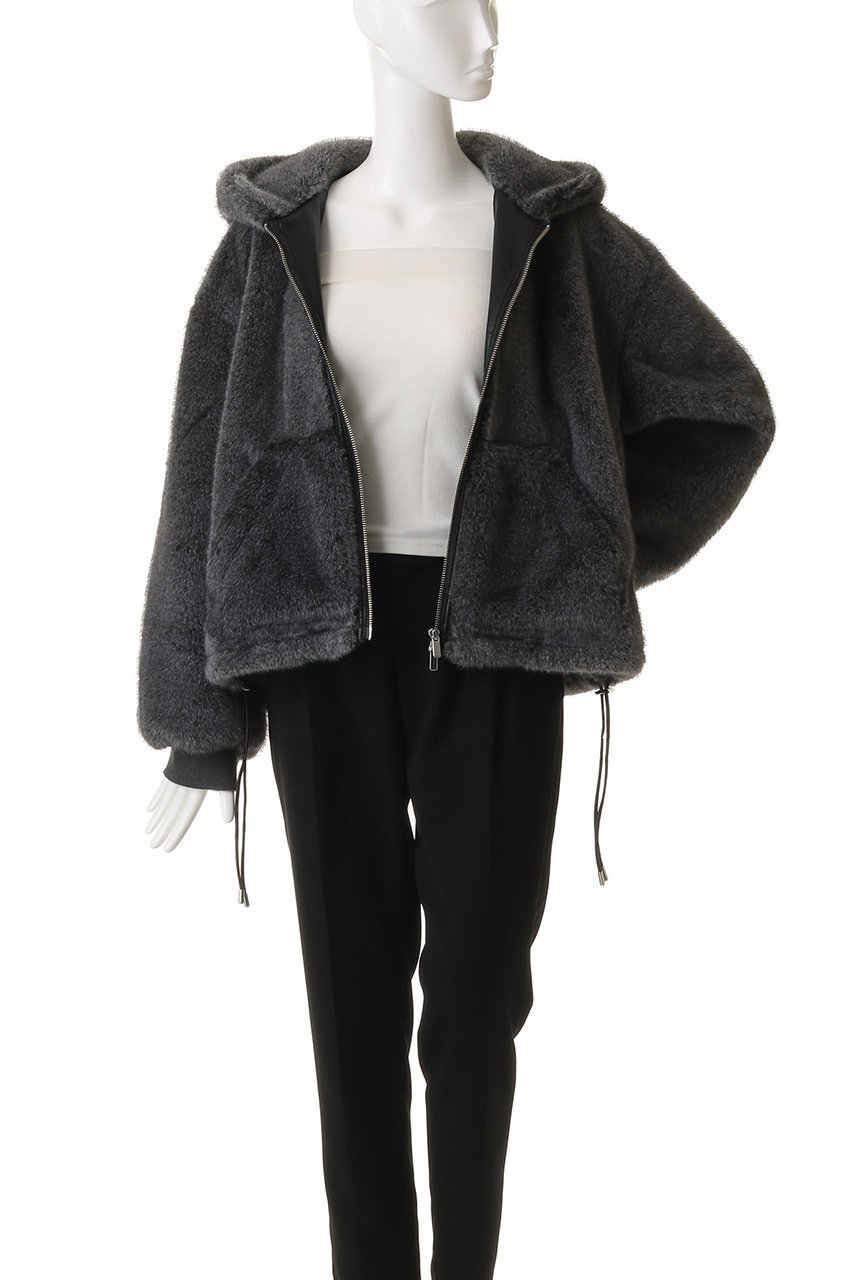 【メゾンスペシャル/MAISON SPECIAL】のFur Hoodie/ファーフーディ 人気、トレンドファッション・服の通販 founy(ファニー) ファッション Fashion レディースファッション Fashion for Women アウター Coat / Outerwear Collection レディースジャケット・軽アウター Jackets ブルゾンジャケット・スポーティアウター Blouson Jackets クール Cool, Chic ショート Short, Short Length ジャケット Jacket, Outerwear フェイクファー Faux Fur, Imitation Fur ブルゾン Blouson, Bomber Jacket ラグジュアリー Luxury, Elegant リブニット Rib Knit, Ribbed Knit other-8|ID: prp329100004758974 ipo3291000000034664282