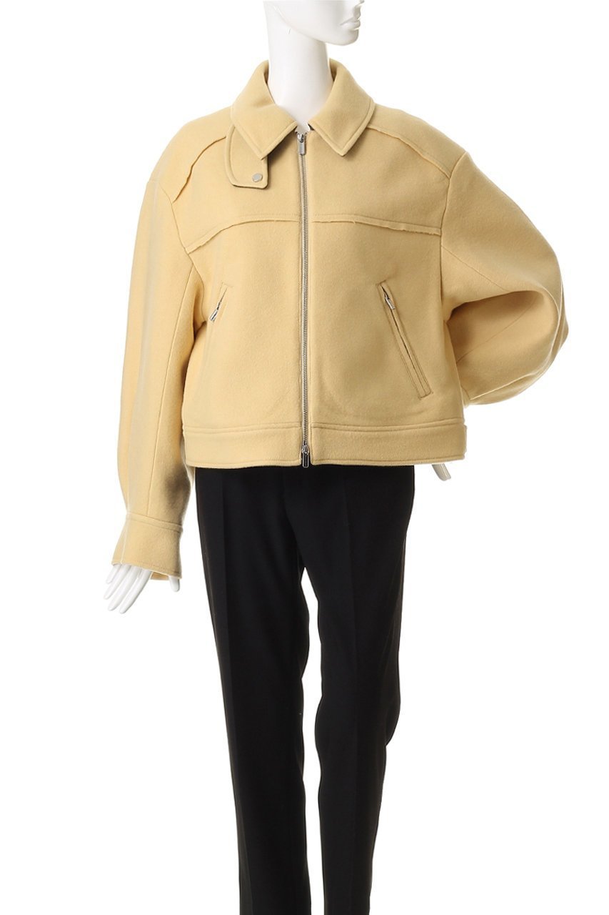 【メゾンスペシャル/MAISON SPECIAL】のSoutien Collar Blouson/ステンカラーブルゾン 人気、トレンドファッション・服の通販 founy(ファニー) ファッション Fashion レディースファッション Fashion for Women アウター Coat / Outerwear Collection レディースジャケット・軽アウター Jackets ブルゾンジャケット・スポーティアウター Blouson Jackets イエロー Yellow コンパクト Compact, Small Size 軽量 Lightweight, Ultra Light ショート Short, Short Length シンプル Simple, Minimal ジャケット Jacket, Outerwear スリーブ Sleeve, Long Sleeve / Short Sleeve ブルゾン Blouson, Bomber Jacket ベーシック Basic, Essential メルトン Melton, Heavy Wool other-3|ID: prp329100004758975 ipo3291000000034463422