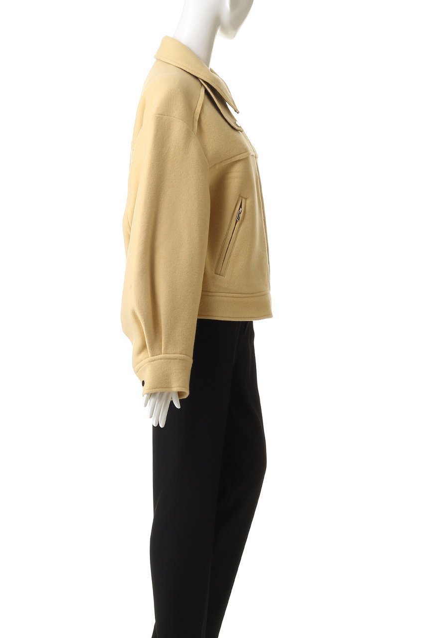 【メゾンスペシャル/MAISON SPECIAL】のSoutien Collar Blouson/ステンカラーブルゾン 人気、トレンドファッション・服の通販 founy(ファニー) ファッション Fashion レディースファッション Fashion for Women アウター Coat / Outerwear Collection レディースジャケット・軽アウター Jackets ブルゾンジャケット・スポーティアウター Blouson Jackets イエロー Yellow コンパクト Compact, Small Size 軽量 Lightweight, Ultra Light ショート Short, Short Length シンプル Simple, Minimal ジャケット Jacket, Outerwear スリーブ Sleeve, Long Sleeve / Short Sleeve ブルゾン Blouson, Bomber Jacket ベーシック Basic, Essential メルトン Melton, Heavy Wool other-4|ID: prp329100004758975 ipo3291000000034463423