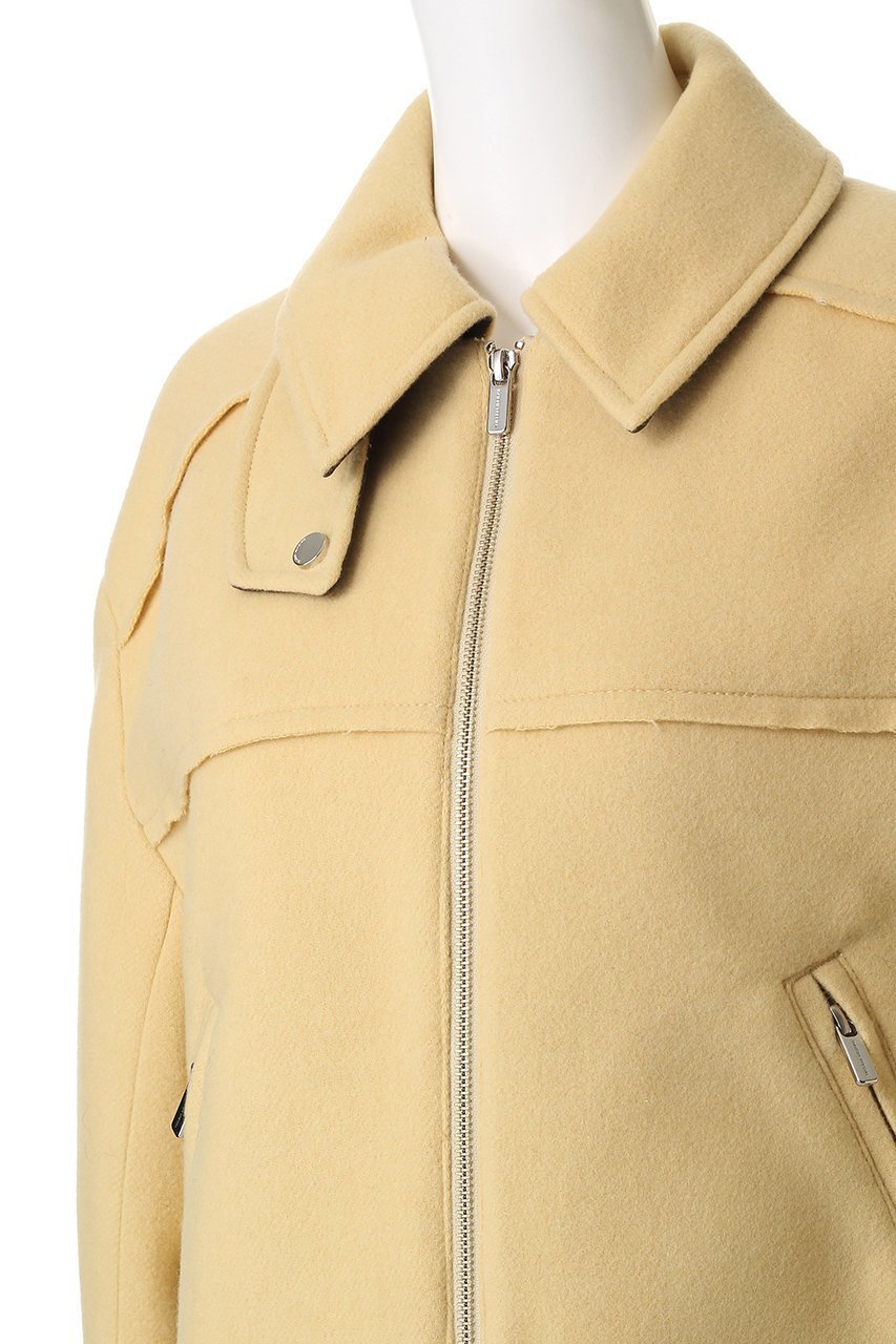 【メゾンスペシャル/MAISON SPECIAL】のSoutien Collar Blouson/ステンカラーブルゾン 人気、トレンドファッション・服の通販 founy(ファニー) ファッション Fashion レディースファッション Fashion for Women アウター Coat / Outerwear Collection レディースジャケット・軽アウター Jackets ブルゾンジャケット・スポーティアウター Blouson Jackets イエロー Yellow コンパクト Compact, Small Size 軽量 Lightweight, Ultra Light ショート Short, Short Length シンプル Simple, Minimal ジャケット Jacket, Outerwear スリーブ Sleeve, Long Sleeve / Short Sleeve ブルゾン Blouson, Bomber Jacket ベーシック Basic, Essential メルトン Melton, Heavy Wool other-6|ID: prp329100004758975 ipo3291000000034463425