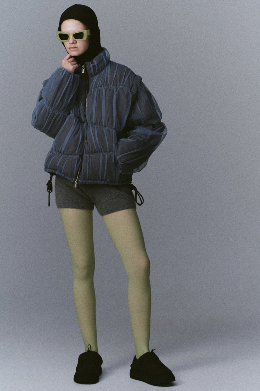 【メゾンスペシャル/MAISON SPECIAL】のWave Shirring Tulle Puffer Jacket/ウェーブシャーリングチュールパッファージャケット 人気、トレンドファッション・服の通販 founy(ファニー) 　ファッション　Fashion　レディースファッション　Fashion for Women　アウター　Coat / Outerwear Collection　レディースジャケット・軽アウター　Jackets　ブルゾンジャケット・スポーティアウター　Blouson Jackets　ジャケット　Jacket, Outerwear　チェック　Check, Plaid, Tartan　チュール　Tulip, Tulip Motif　ブルゾン　Blouson, Bomber Jacket　ベスト　Vest, Waistcoat　新作・新入荷　New Arrivals / New In　無地　Plain, Solid Color　other-2|ID: prp329100004758977 ipo3291000000034433804