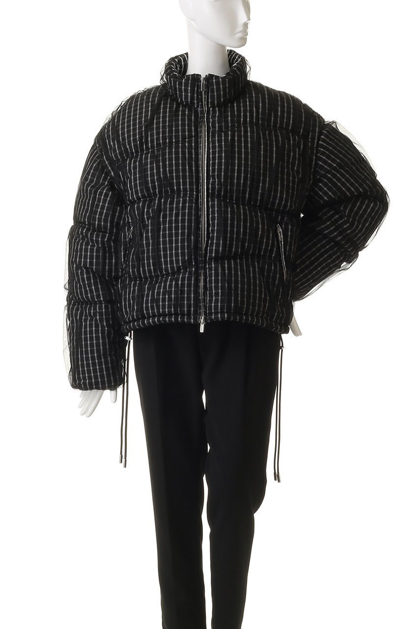 【メゾンスペシャル/MAISON SPECIAL】のWave Shirring Tulle Puffer Jacket/ウェーブシャーリングチュールパッファージャケット 人気、トレンドファッション・服の通販 founy(ファニー) ファッション Fashion レディースファッション Fashion for Women アウター Coat / Outerwear Collection レディースジャケット・軽アウター Jackets ブルゾンジャケット・スポーティアウター Blouson Jackets ジャケット Jacket, Outerwear チェック Check, Plaid, Tartan チュール Tulip, Tulip Motif ブルゾン Blouson, Bomber Jacket ベスト Vest, Waistcoat 無地 Plain, Solid Color other-2|ID: prp329100004758977 ipo3291000000034664283