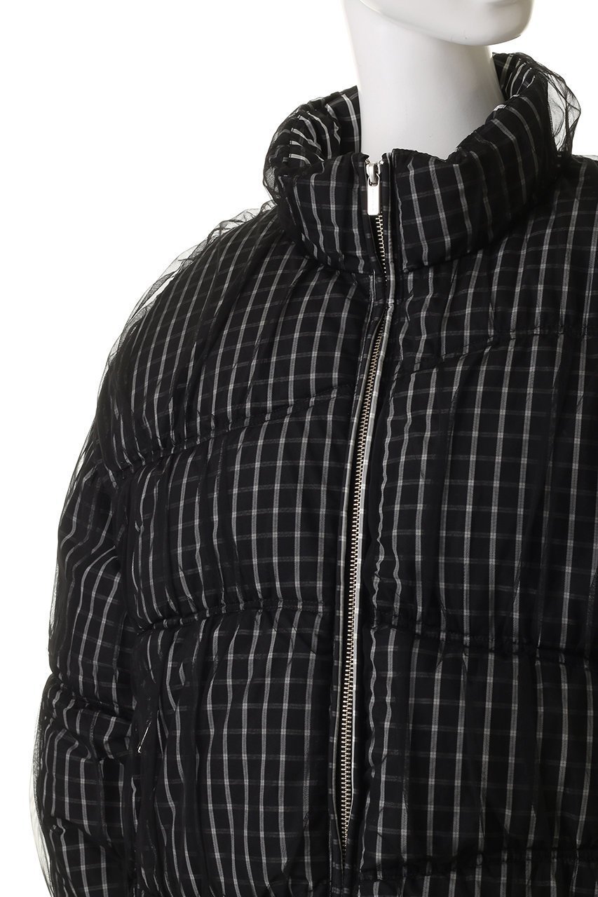 【メゾンスペシャル/MAISON SPECIAL】のWave Shirring Tulle Puffer Jacket/ウェーブシャーリングチュールパッファージャケット 人気、トレンドファッション・服の通販 founy(ファニー) ファッション Fashion レディースファッション Fashion for Women アウター Coat / Outerwear Collection レディースジャケット・軽アウター Jackets ブルゾンジャケット・スポーティアウター Blouson Jackets ジャケット Jacket, Outerwear チェック Check, Plaid, Tartan チュール Tulip, Tulip Motif ブルゾン Blouson, Bomber Jacket ベスト Vest, Waistcoat 無地 Plain, Solid Color other-5|ID: prp329100004758977 ipo3291000000034664286