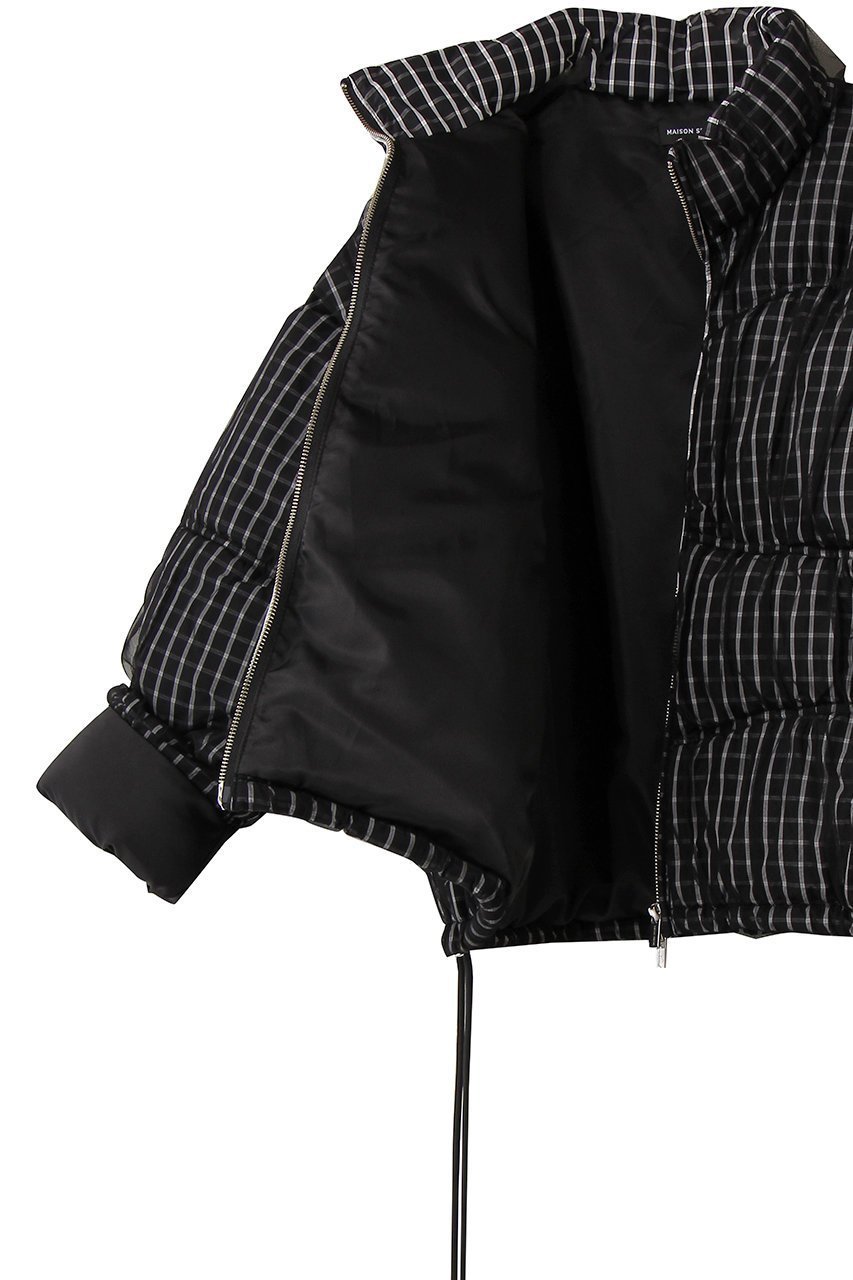 【メゾンスペシャル/MAISON SPECIAL】のWave Shirring Tulle Puffer Jacket/ウェーブシャーリングチュールパッファージャケット 人気、トレンドファッション・服の通販 founy(ファニー) ファッション Fashion レディースファッション Fashion for Women アウター Coat / Outerwear Collection レディースジャケット・軽アウター Jackets ブルゾンジャケット・スポーティアウター Blouson Jackets ジャケット Jacket, Outerwear チェック Check, Plaid, Tartan チュール Tulip, Tulip Motif ブルゾン Blouson, Bomber Jacket ベスト Vest, Waistcoat 無地 Plain, Solid Color other-7|ID: prp329100004758977 ipo3291000000035872319