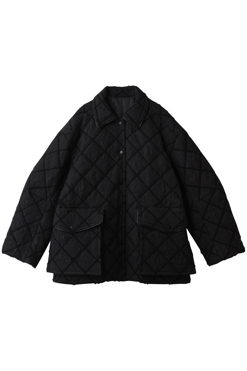 【メゾンスペシャル/MAISON SPECIAL】のMulti Fabric Mole Quilted Blouson/マルチファブリックモールキルティングブルゾン インテリア・キッズ・メンズ・レディースファッション・服の通販 founy(ファニー) 　ファッション　Fashion　レディースファッション　Fashion for Women　アウター　Coat / Outerwear Collection　レディースジャケット・軽アウター　Jackets　ブルゾンジャケット・スポーティアウター　Blouson Jackets　キルティング　Quilted, Quilting　ジャケット　Jacket, Outerwear　スウェット / スエット　Sweatshirt, Sweatwear　タイトスカート　Pencil Skirt, Tight Skirt　トレンド　Trend, Trending Now　ハーフ　Half, Half-Length　ブルゾン　Blouson, Bomber Jacket　防寒　Cold Protection, Winter-Ready　ロング　Long, Long-Length　BLK(ブラック)|ID: prp329100004758979 ipo3291000000035618673