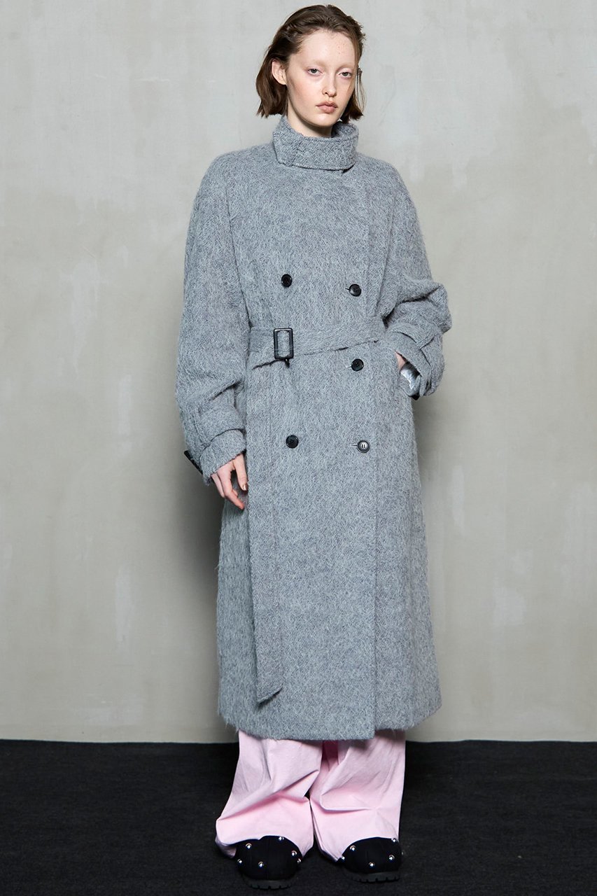 【メゾンスペシャル/MAISON SPECIAL】のRibbon Collar Shaggy Long Coat/リボンカラーシャギーロングコート 人気、トレンドファッション・服の通販 founy(ファニー)  ファッション Fashion レディースファッション Fashion for Women アウター Coat / Outerwear Collection コート・ロングコート・ピーコート Long Coats, Peacoats & More エレガント 上品 Elegant スタンド Stand Collar, Upright Stand トレンド Trend, Trending Now リボン Ribbon, Bow ループ Loop, Loop Knit ロング Long, Long-Length 新作・新入荷 New Arrivals / New In other-2|ID: prp329100004758980 ipo3291000000034433839