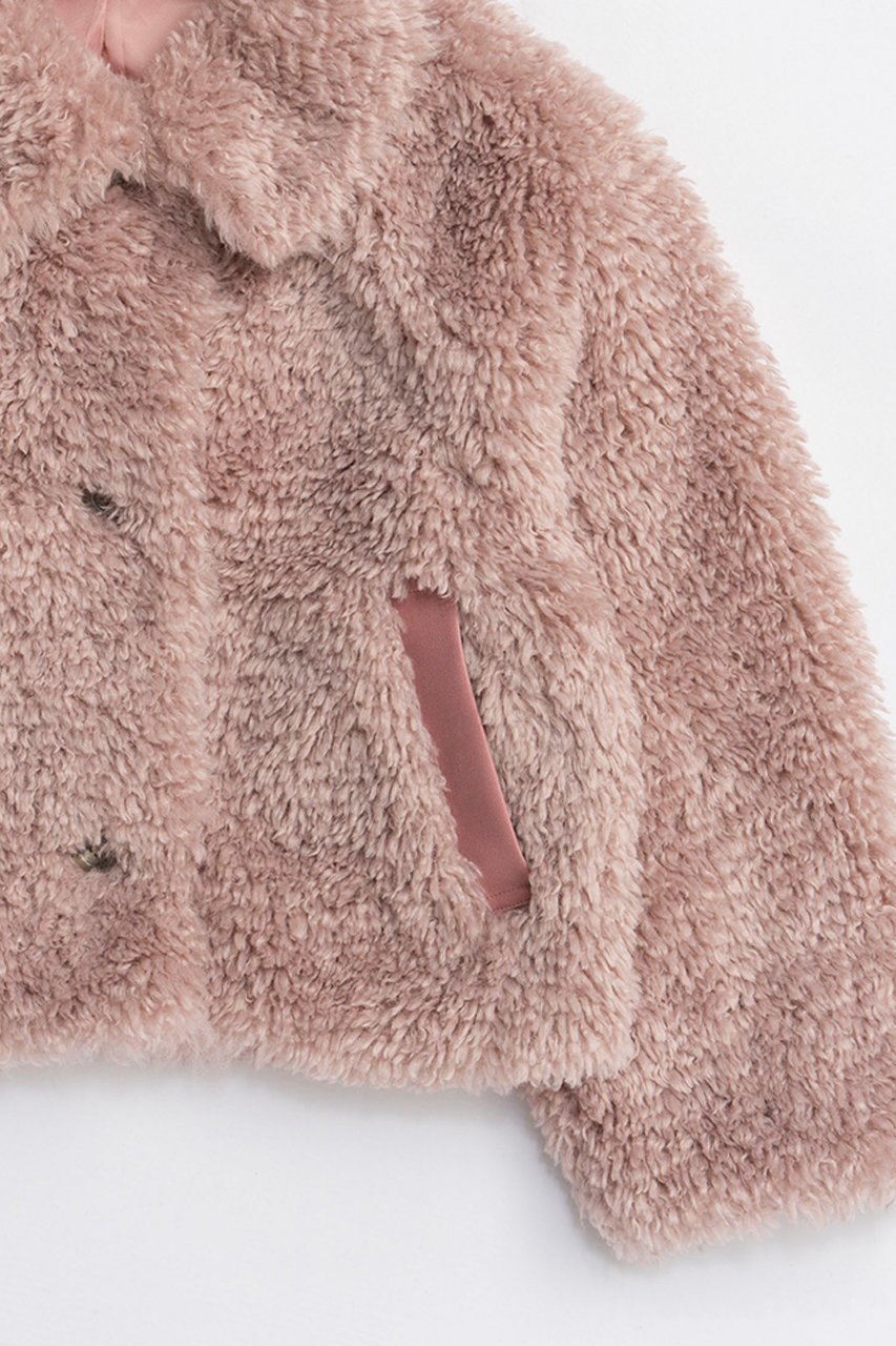 【メゾンスペシャル/MAISON SPECIAL】のPink Faux Fur Coat/ピンクフェイクファーコート 人気、トレンドファッション・服の通販 founy(ファニー) 　ファッション　Fashion　レディースファッション　Fashion for Women　アウター　Coat / Outerwear Collection　コート・ロングコート・ピーコート　Long Coats, Peacoats & More　アニマル　Animal Print　インナー　Innerwear　シンプル　Simple, Minimal　フェイクレザー　Faux Leather, PU Leather　ポケット　Pocket, Pocket Detail　ロング　Long, Long-Length　新作・新入荷　New Arrivals / New In　other-3|ID: prp329100004758981 ipo3291000000034433850