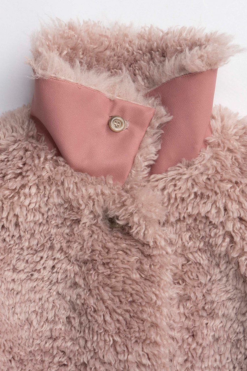 【メゾンスペシャル/MAISON SPECIAL】のPink Faux Fur Coat/ピンクフェイクファーコート 人気、トレンドファッション・服の通販 founy(ファニー) 　ファッション　Fashion　レディースファッション　Fashion for Women　アウター　Coat / Outerwear Collection　コート・ロングコート・ピーコート　Long Coats, Peacoats & More　アニマル　Animal Print　インナー　Innerwear　シンプル　Simple, Minimal　フェイクレザー　Faux Leather, PU Leather　ポケット　Pocket, Pocket Detail　ロング　Long, Long-Length　新作・新入荷　New Arrivals / New In　other-5|ID: prp329100004758981 ipo3291000000034433854