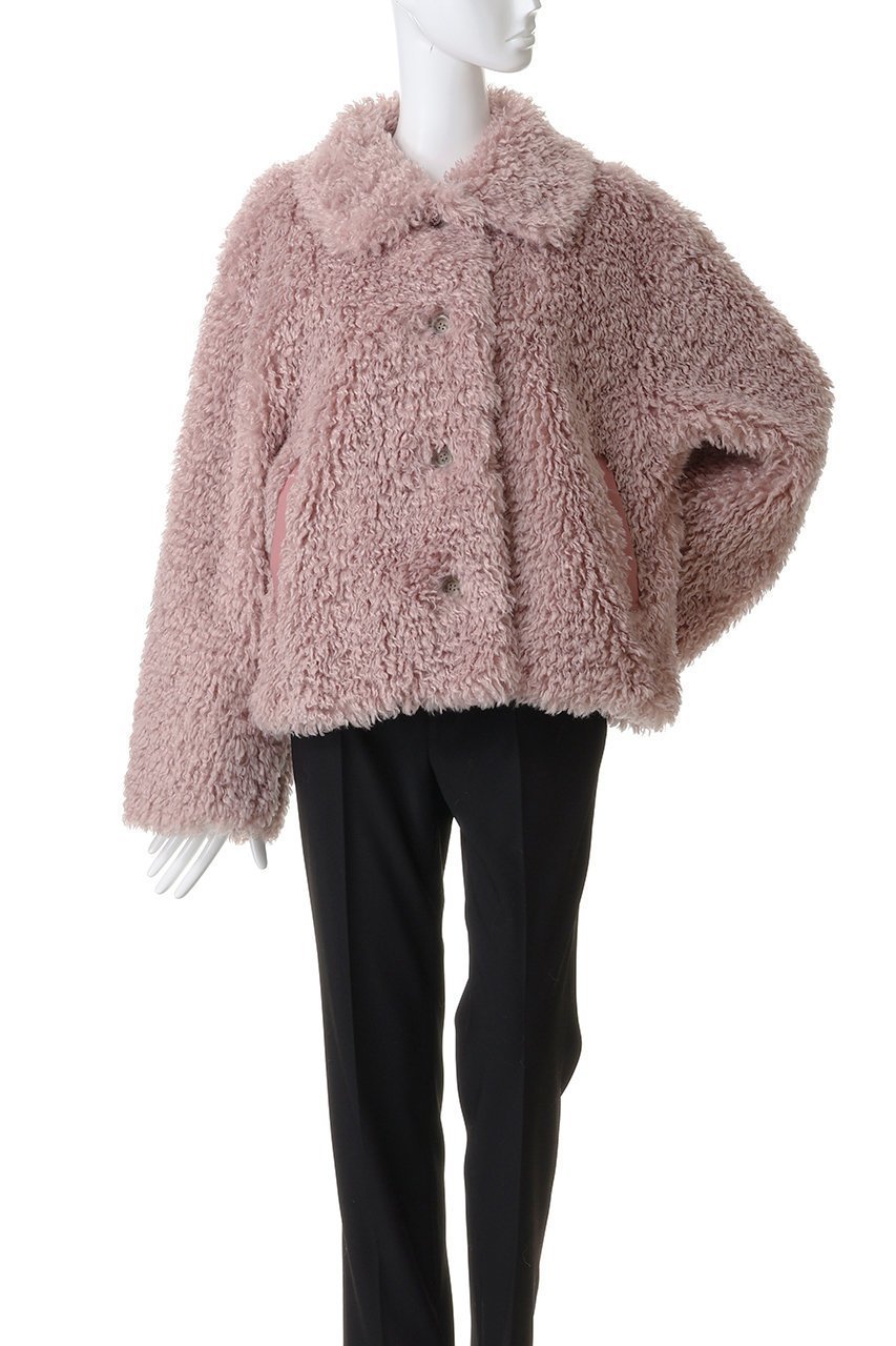 【メゾンスペシャル/MAISON SPECIAL】のPink Faux Fur Coat/ピンクフェイクファーコート 人気、トレンドファッション・服の通販 founy(ファニー) 　ファッション　Fashion　レディースファッション　Fashion for Women　アウター　Coat / Outerwear Collection　コート・ロングコート・ピーコート　Long Coats, Peacoats & More　アニマル　Animal Print　インナー　Innerwear　シンプル　Simple, Minimal　フェイクレザー　Faux Leather, PU Leather　ポケット　Pocket, Pocket Detail　ロング　Long, Long-Length　other-2|ID: prp329100004758981 ipo3291000000036108553