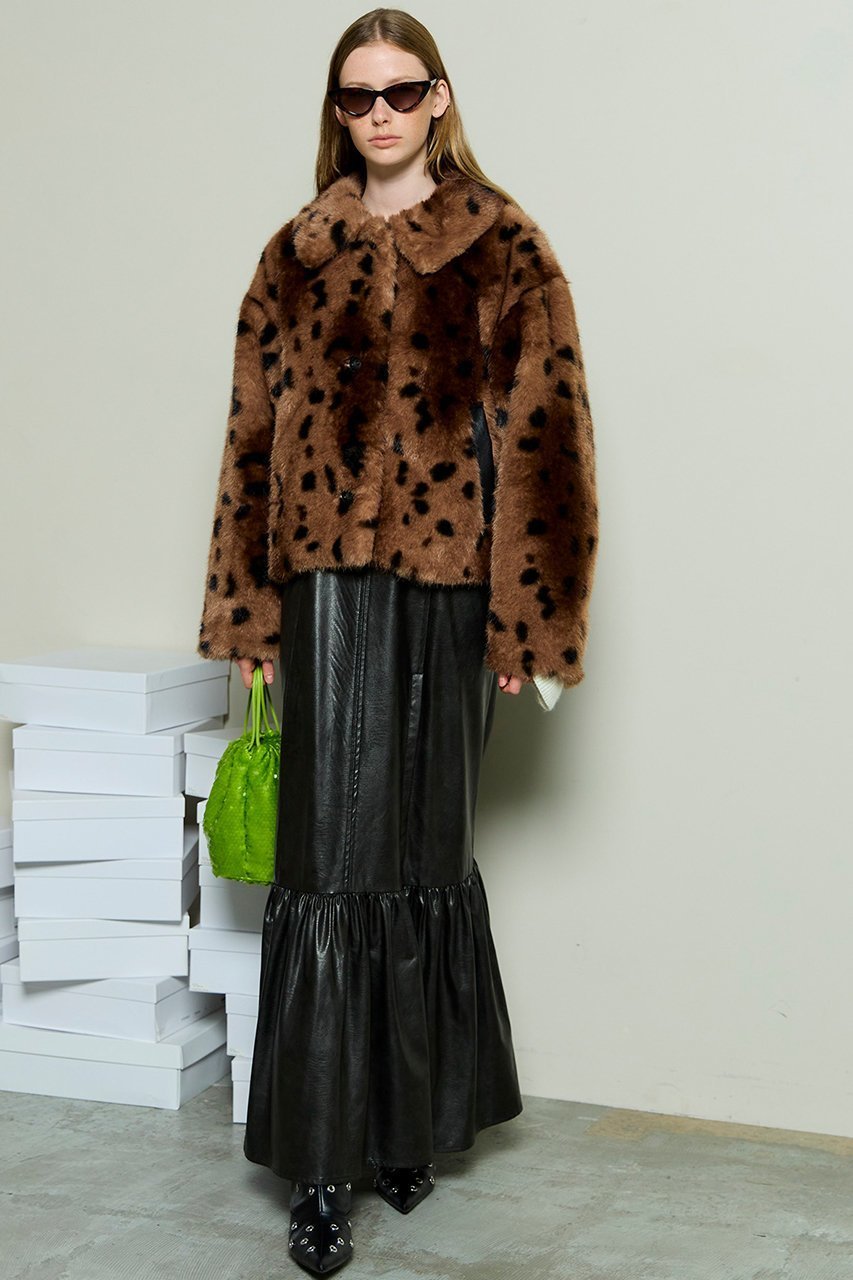 【メゾンスペシャル/MAISON SPECIAL】のAnimal Pattern Faux Fur Coat/アニマルパターンフェイクファーコート 人気、トレンドファッション・服の通販 founy(ファニー)  ファッション Fashion レディースファッション Fashion for Women アウター Coat / Outerwear Collection コート・ロングコート・ピーコート Long Coats, Peacoats & More アニマル Animal Print インナー Innerwear シンプル Simple, Minimal フェイクレザー Faux Leather, PU Leather ポケット Pocket, Pocket Detail ロング Long, Long-Length 新作・新入荷 New Arrivals / New In other-3|ID: prp329100004758982 ipo3291000000034433868