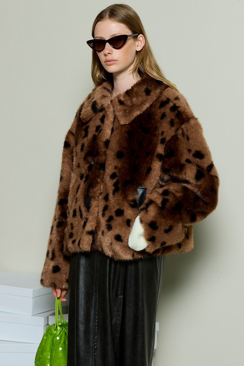 【メゾンスペシャル/MAISON SPECIAL】のAnimal Pattern Faux Fur Coat/アニマルパターンフェイクファーコート 人気、トレンドファッション・服の通販 founy(ファニー)  ファッション Fashion レディースファッション Fashion for Women アウター Coat / Outerwear Collection コート・ロングコート・ピーコート Long Coats, Peacoats & More アニマル Animal Print インナー Innerwear シンプル Simple, Minimal フェイクレザー Faux Leather, PU Leather ポケット Pocket, Pocket Detail ロング Long, Long-Length 新作・新入荷 New Arrivals / New In other-4|ID: prp329100004758982 ipo3291000000034433869