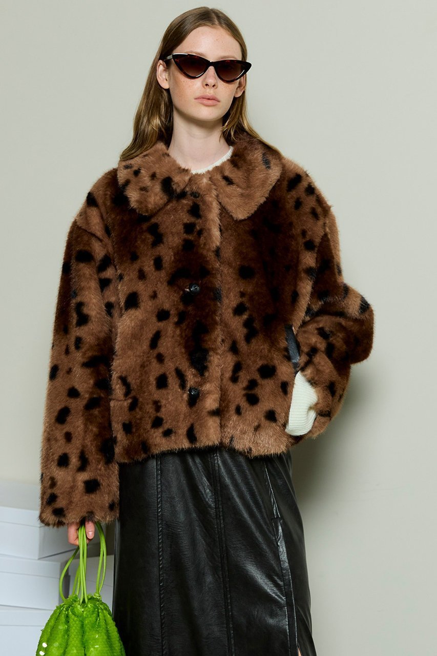 【メゾンスペシャル/MAISON SPECIAL】のAnimal Pattern Faux Fur Coat/アニマルパターンフェイクファーコート 人気、トレンドファッション・服の通販 founy(ファニー)  ファッション Fashion レディースファッション Fashion for Women アウター Coat / Outerwear Collection コート・ロングコート・ピーコート Long Coats, Peacoats & More アニマル Animal Print インナー Innerwear シンプル Simple, Minimal フェイクレザー Faux Leather, PU Leather ポケット Pocket, Pocket Detail ロング Long, Long-Length 新作・新入荷 New Arrivals / New In other-7|ID: prp329100004758982 ipo3291000000034433873